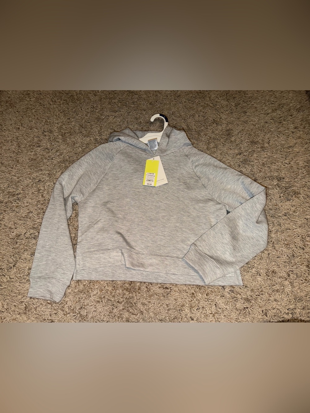 Girls large crop sweater